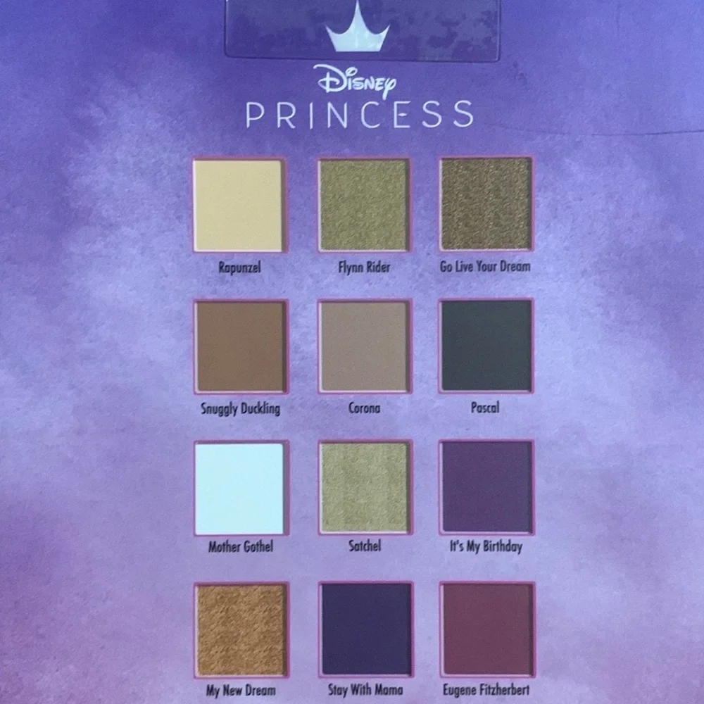 New Taste Beauty x Disney Princess 👸 Rapunzel Eyeshadow Palette